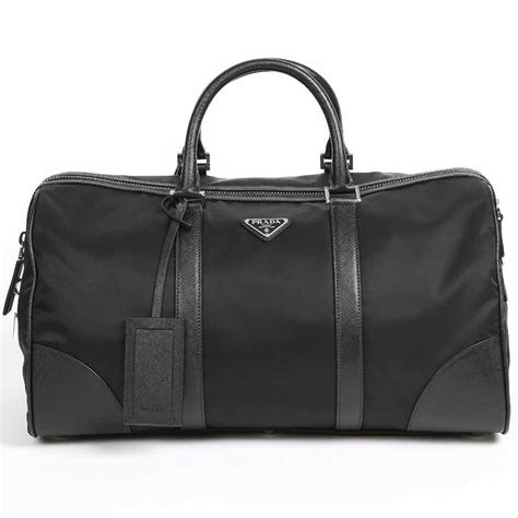 prada nylon weekender bag|prada leather weekend bags.